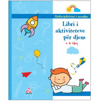 Libri i aktiviteteve per djem +4 vjec